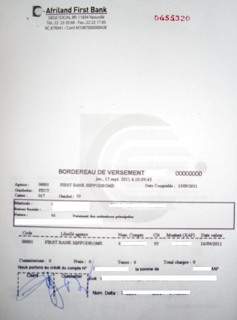 eRegulations Yaoundé